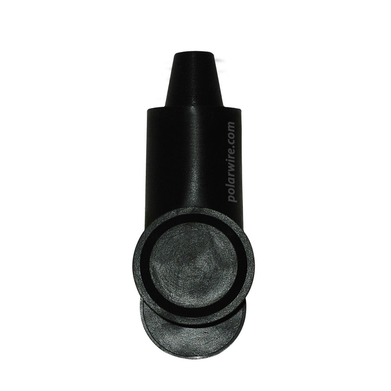 Black alternator/stud boot type made for 10awg to 18awg