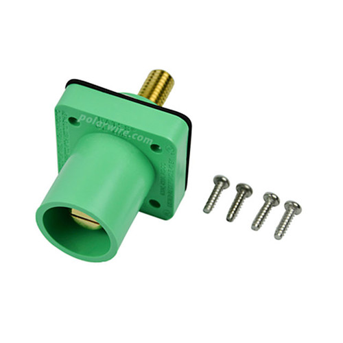 mrm-∞-k 2/0-4/0 400A Female Inline Single Pin Connector Blue | Polar Wire