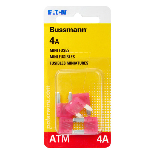 4 AMP ATM MINI-BLADE FUSE 5 PACK