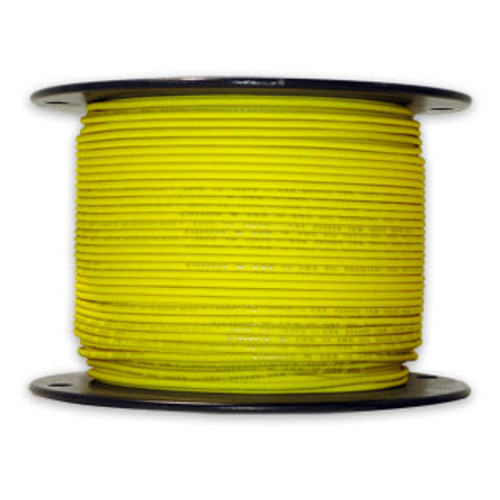 16 AWG yellow Arctic Ultraflex Blue single conductor wire 100% copper tinned fine strand, 600v, 500 foot spool