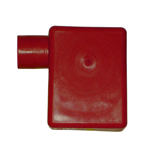 TOP MOUNT RT. 1/0-2/0 RED BATTERY BOOT