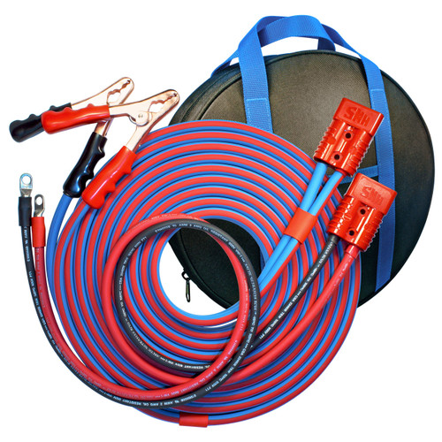 【dayellowhook】25kg×2 20kg×2 2 Ga 25 ft Arctic Superflex Jumper Cable with Harness | Polar Wire