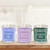 Scented Wax Candles, Botanical Collection - Set of 3