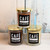 Scented Wax Candles, Coffee Collection - Set of 3