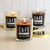 Scented Wax Candles, Coffee Collection - Set of 3