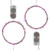 Battery Operated LED Fairy String Lights, Cool White - Set of 2