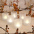 Frosted Votives with Battery Operated LED Lights, Amber - Set of 6