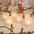 Frosted Votives with Battery Operated LED Lights, Amber - Set of 6