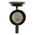Solar Powered Black Spotlights - Set of 2