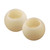 Battery Operated Round Wax LED Candles - Set of 2