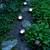 Solar Powered Paw Print Pathway Lights - 4 Lights