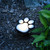 Solar Powered Paw Print Pathway Lights - 4 Lights