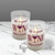 Battery Operated Glass LED Candles, Life is Good, Wine Makes it Better - Set of 2