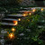 Electric Pathway Lights with 8 Soft White LED Bulbs