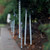 Electric LED Meteor Lights with 8 White Cascading Light Tubes