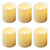 Battery Operated LED Mini Pillar Candles - Set of 6
