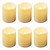 Battery Operated LED Mini Pillar Candles - Set of 6