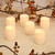 Battery Operated LED Mini Pillar Candles - Set of 6