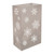 Plastic Luminaria Bags, Snowflake - Set of 12