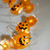 Battery Operated LED Mini String Lights with Jack O' Lantern - Set of 2