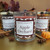 Scented Wax Candles, Harvest Collection - Set of 3