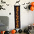 Battery Operated LED Lighted Wall Banner - Happy Haunting