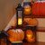 Halloween Battery Operated Luminaria Kit with Timer - Set of 6