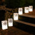 Battery Powered LED Luminaria Kit - Gold Window 12 Count