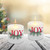 Battery Operated LED Glass Candles with Moving Flame, JOY - Set of 2