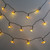 Solar Powered String Lights with Bee Motif