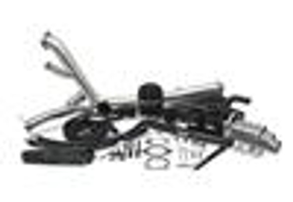 Perrin 08+ Subaru WRX/STi Black Rotated Turbo Tuner Kit Perrin 08+ Subaru WRX/STi Black Rotated Turbo Tuner Kit