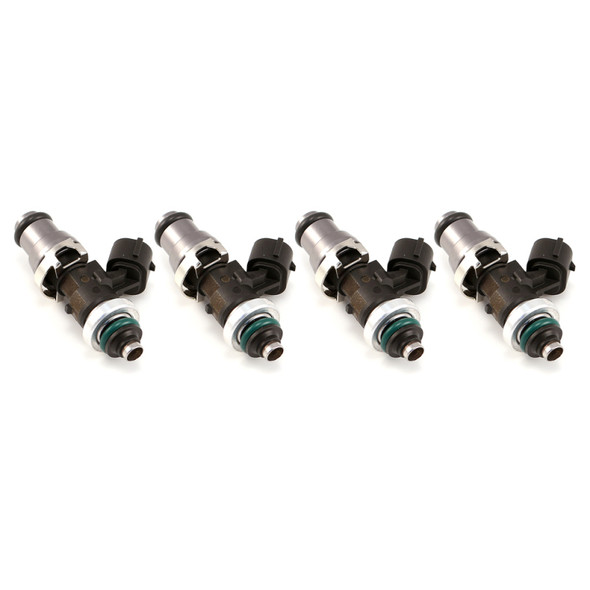 Injector Dynamics 2200cc Injectors-48mm Length-14mm Grey Top-14mm L O-Ring(R35 Low Spacer)(Set of 4)