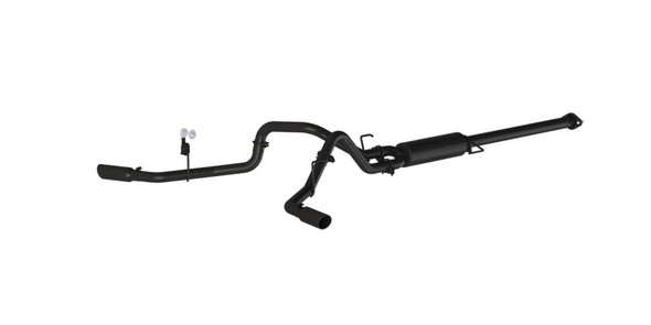 MBRP 2015 Ford F-150 2.7L / 3.5L EcoBoost 2.5in Cat Back Dual Side Split Black Exhaust System