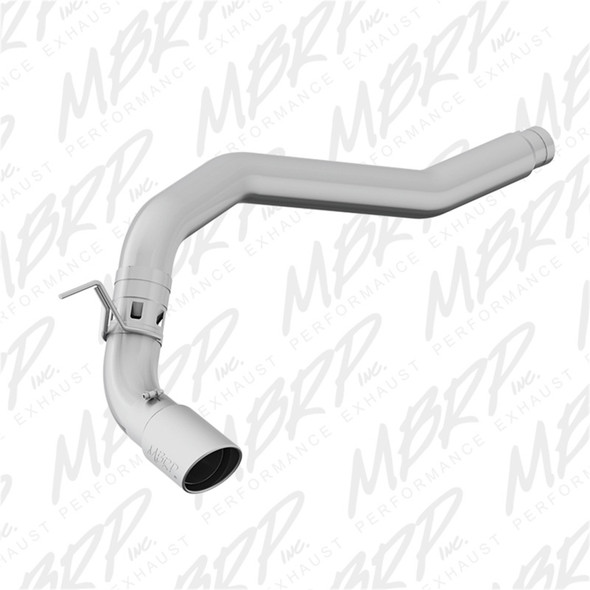 MBRP 16-19 Nissan Titan XD 5.0L 5in Filter Back Single Side Exit T409 Exhaust System