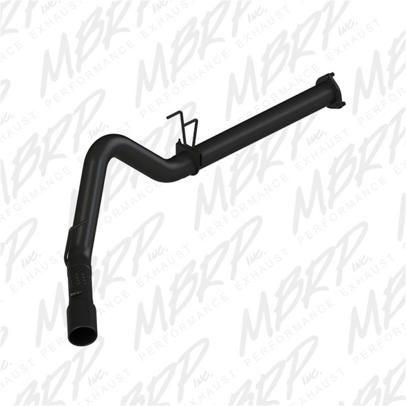 MBRP 11-14 Ford F250/350/450 6.7L 4in Filter Back Single Side Exit Black Coated Exhaust