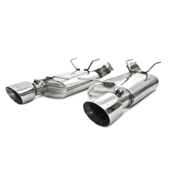 MBRP 11 Ford Shelby GT 500 3in Dual Muffler Axle Back Split Rear 4.5in Tips T304 Exhaust System