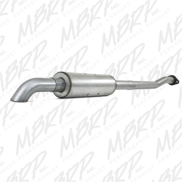 MBRP 09-11 Ford F-150 EC-not 8' bed/CC-all beds Cat Back Single Side Turn Down Aluminized Exhaust