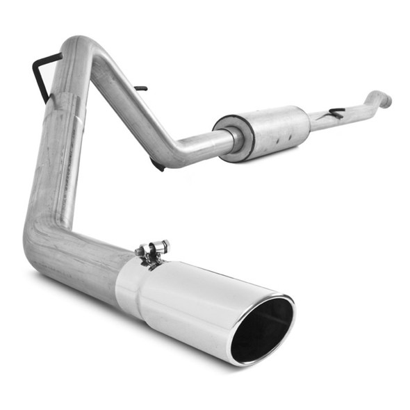 MBRP 2008-2009 Dodge Dakota 3.7/4.7L 3 Cat Back Single Side