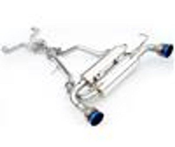 Invidia 09+ FX35 2/4WD Gemini Single Layer Titanium Tip Cat-back Exhaust