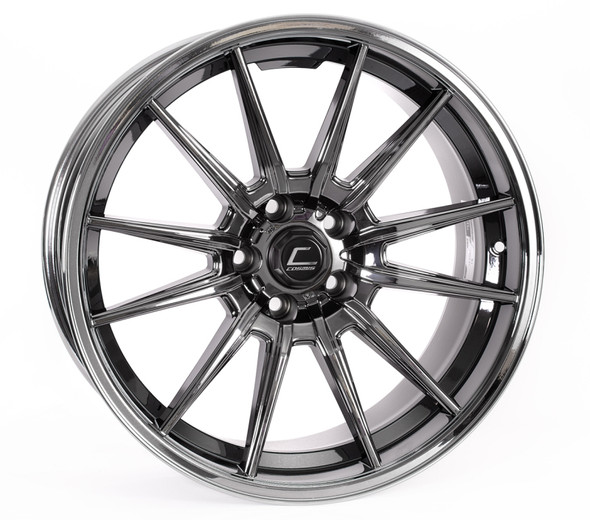 Cosmis Racing R1 Black Chrome Wheel 19x9.5 +35mm 5x114.3