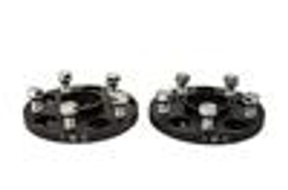 ISC Suspension Nissan 5x114.3 Hub Centric (66 Hub Bore) Wheel Spacers 15mm Black (Pair)