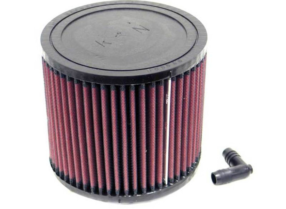 K&N Universal Rubber Filter 2.563 inch FLG 5.5 inch OD 5 inch Height