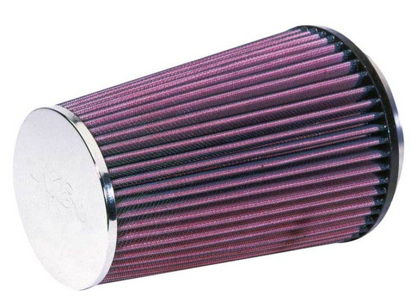 K&N Universal Air Filter 4.5in Flg ID - 5.875in Base OD - 4.5in Top OD - 8.375in Height