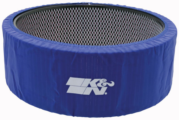 K&N PreCharger Custom Blue Air Filter Wrap