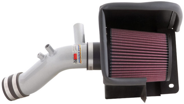 K&N 08-09 Dodge Avenger 2.4L Silver Typhoon Short Ram Intake