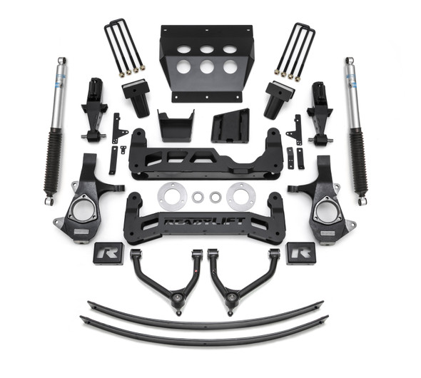 ReadyLift Suspension 14-18 Chevrolet 1500 9in Lift Kit for Alum Upper Control Arm w/Bilstein Shocks