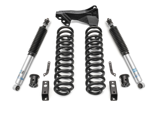 ReadyLift Suspension 11-18 Ford F250/350 4WD Coil Spring Front 2.5in Lift Kit w/ Bilstein Fr Shocks