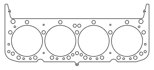 Cometic Chevy Small Block 4.060 inch Bore .027 inch MLS Headgasket (18 or 23 Deg. Heads)