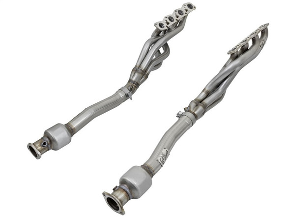 aFe Twisted Steel Long Tube Headers and Extension Pipes Street Series 10-17 Nissan Patrol V8-5.6L