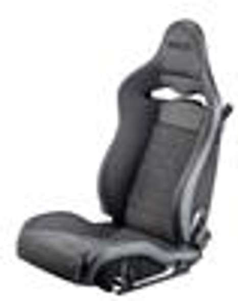 Sparco Seat SPX Leather/Alcantara Black - Left